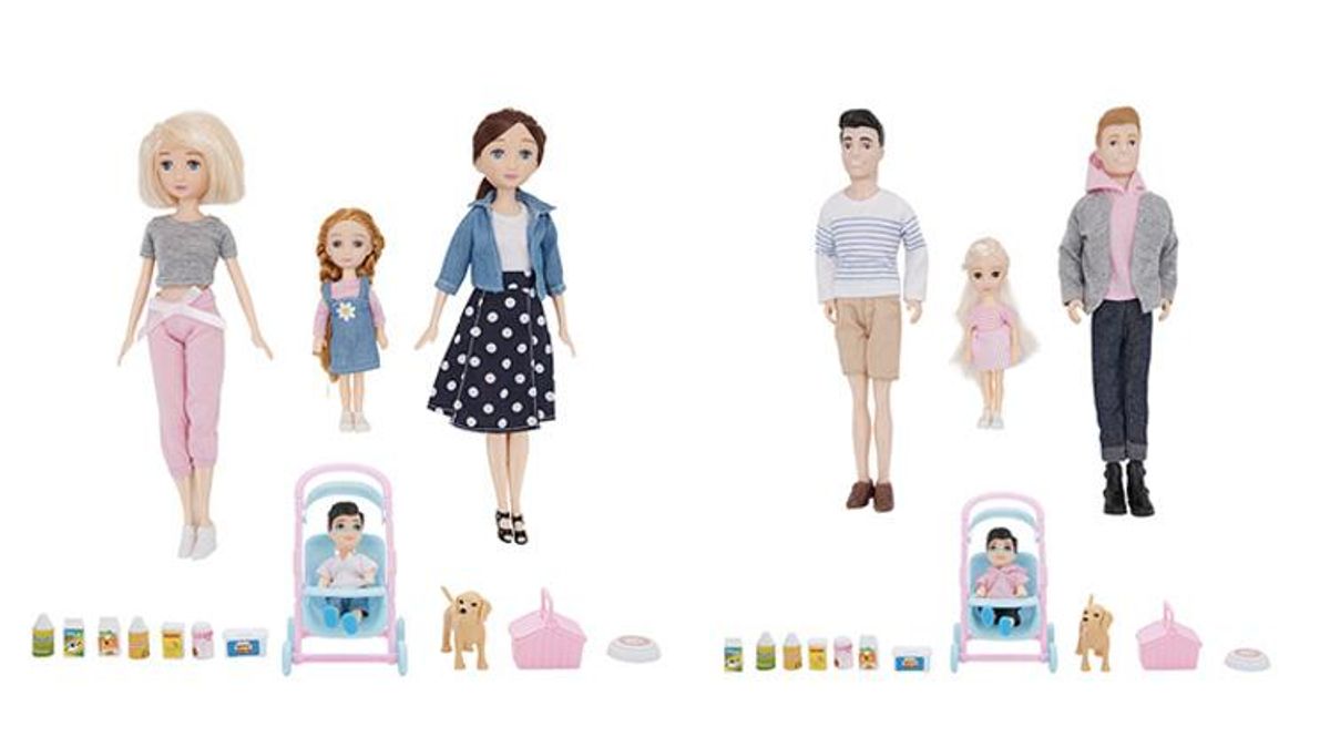 Kmart Introduces Same-Sex Family Doll Sets