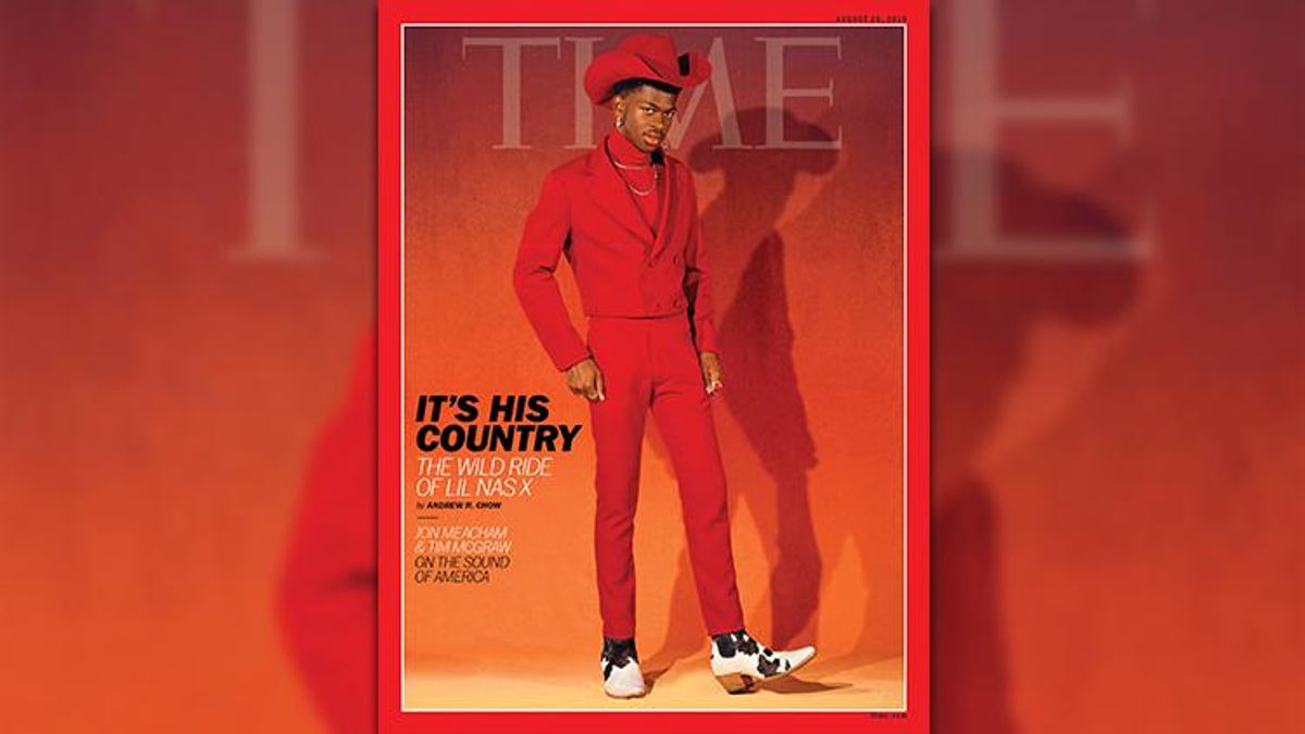 We Have Serious Heart Eyes for Lil Nas X & His TIME Cover