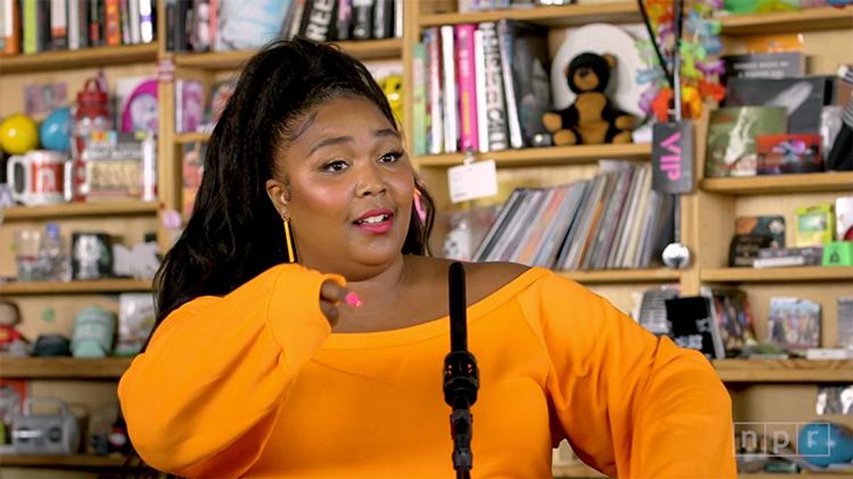 Lizzo Is F*ckboi, F*ckgirl, and F*ckthey Free in Tiny Desk Concert