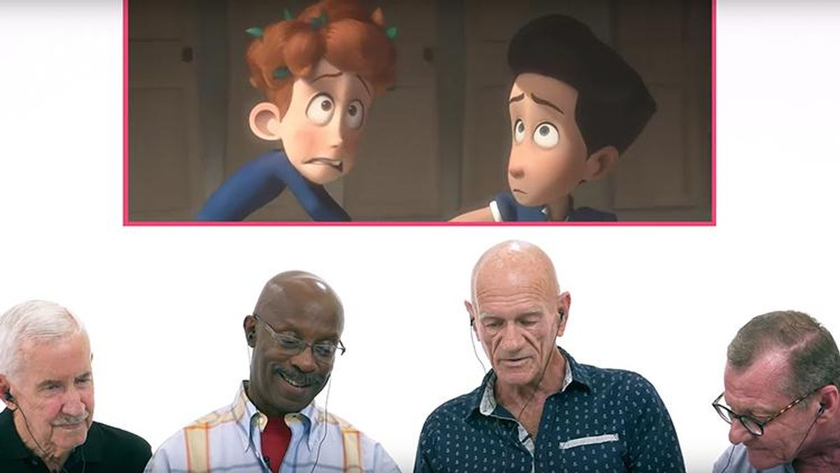 Old Gays Watching Animated Short 'In A Heartbeat' Is So Freaking Cute