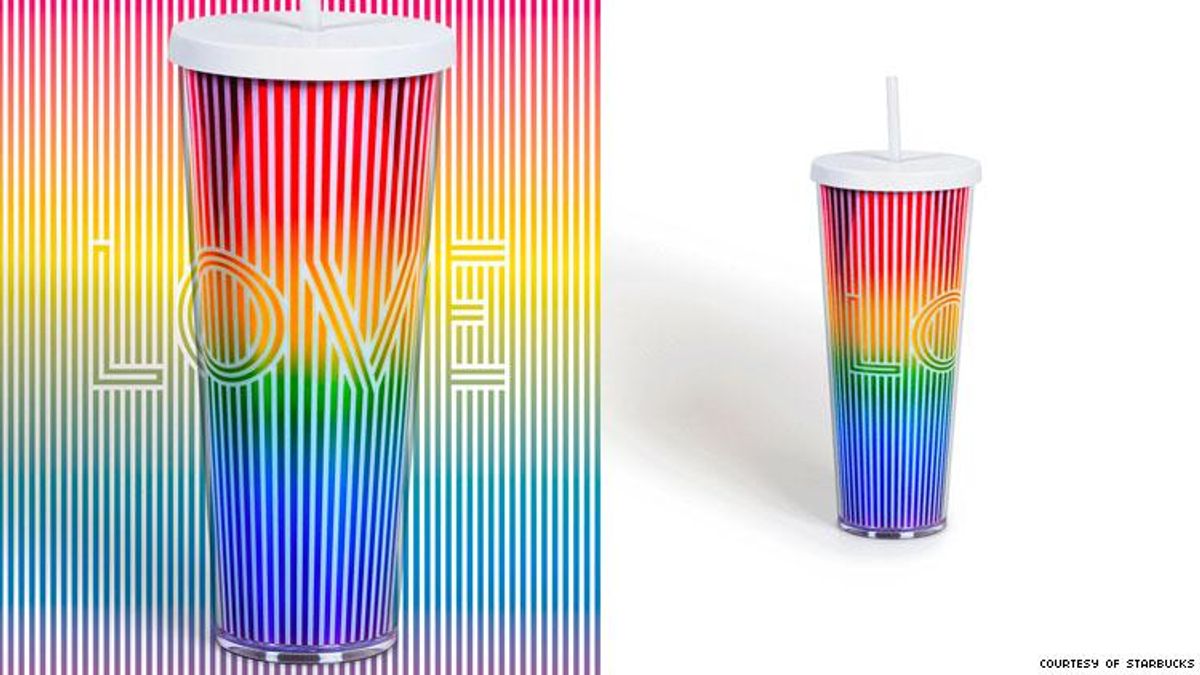 Starbucks Debuts LOVE Tumbler in Honor of Pride Month