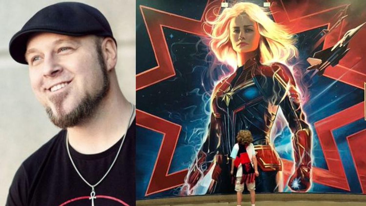 This Writer Had the Best Response to People Trolling His Son's Love for 'Captain Marvel'