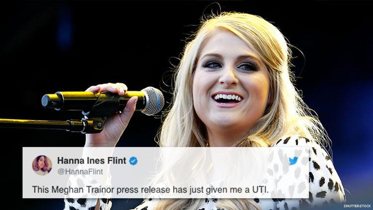 Meghan Trainor's Bizarrely Horny Press Release Has Everyone Confused