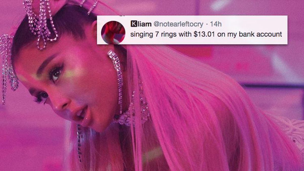 Ariana Grande's New Song Is Making Everyone Feel Broke as Hell