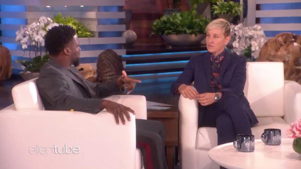 Dear Ellen DeGeneres, It's Not Your Place to Forgive Kevin Hart