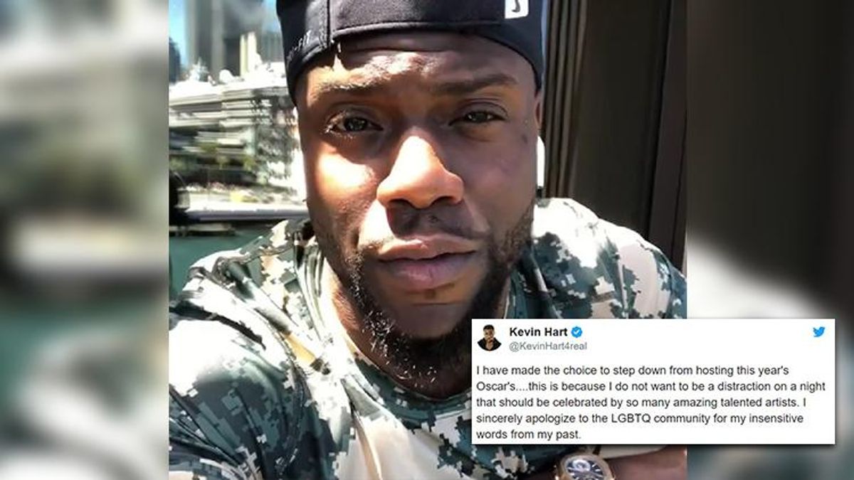 Kevin Hart Steps Down From Oscar Hosting Job