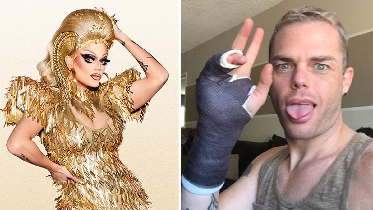 'Drag Race' Star Morgan McMichaels Broke Her Hand Punching a Nazi