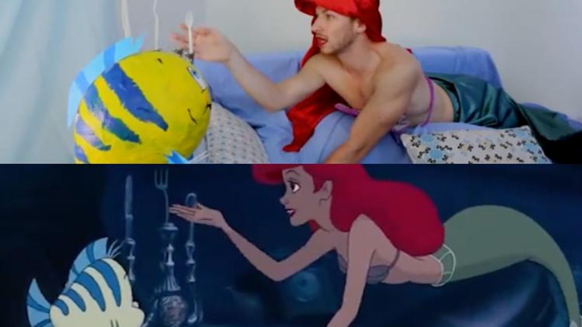 This Guy's Shot-for-Shot Remake of 'Part of Your World' Is FABULOUS AF