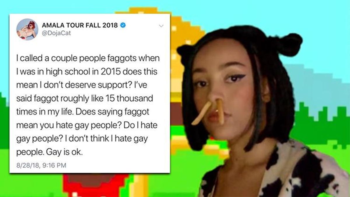 Is the F Word Offensive? Rapper Doja Cat Is Wondering