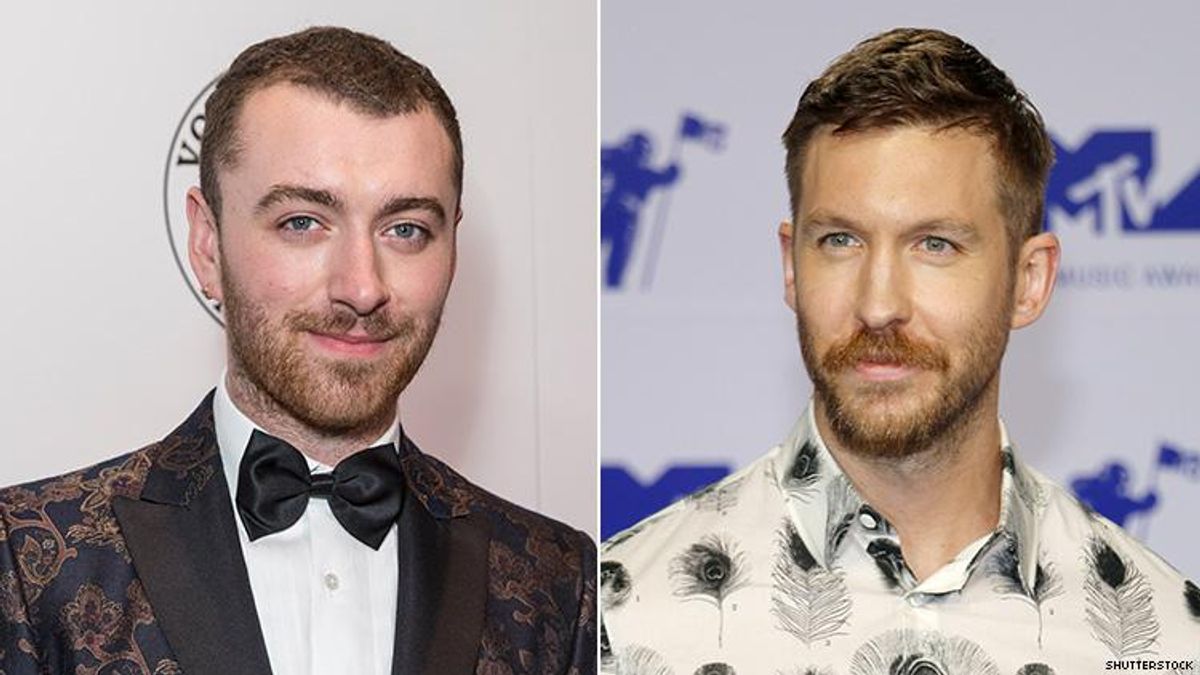 We're Getting a Sam Smith & Calvin Harris Collab This Week!