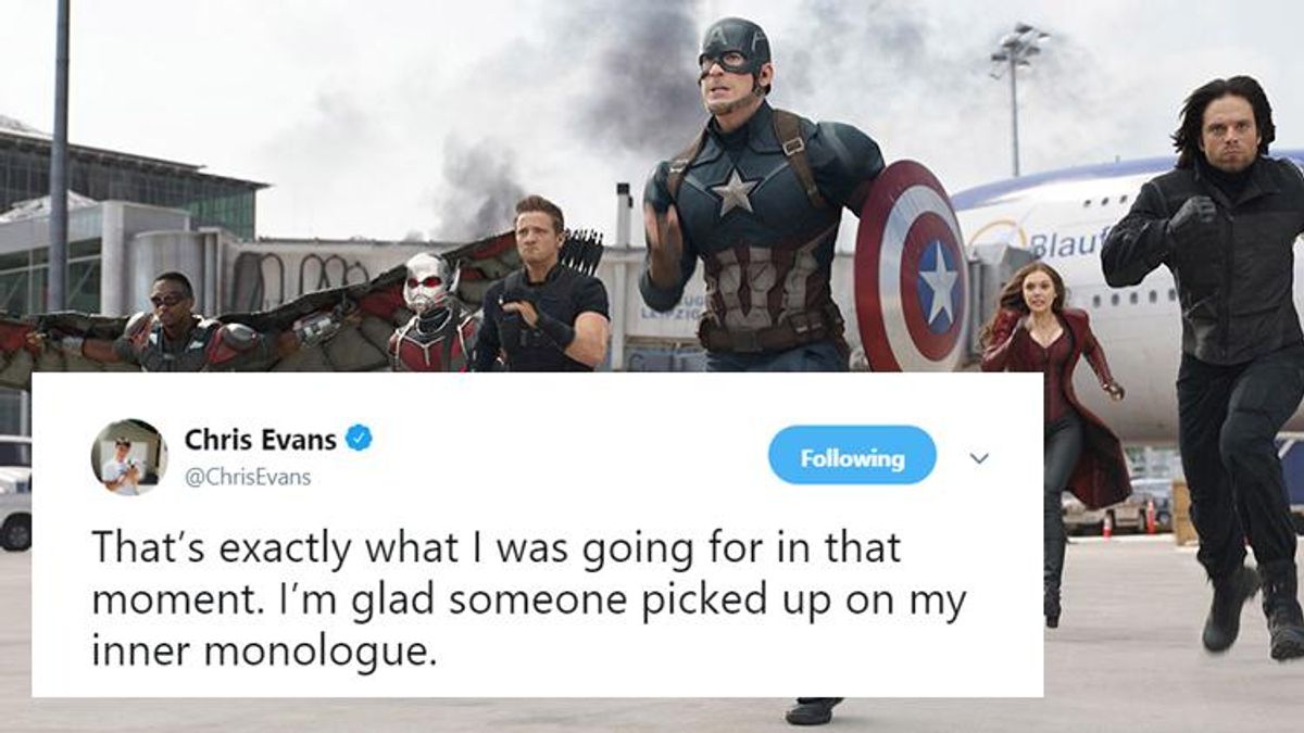 Chris Evans Loves the 'Let's Go Lesbians' Meme Just As Much As We Do