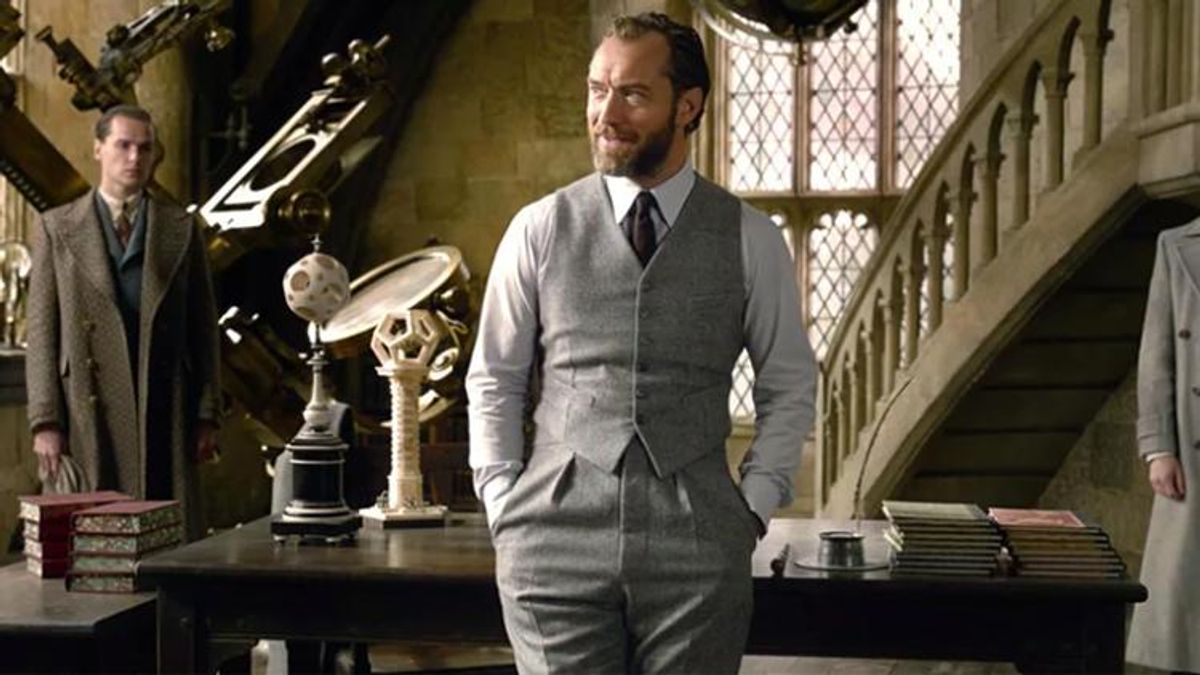 Jude Law Is Fine with Dumbledore Not Being Explicitly Gay on Screen