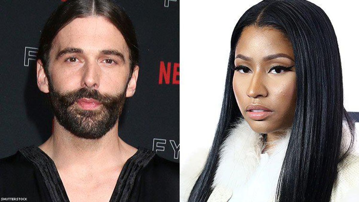 Jonathan Van Ness Slams Nicki Minaj for 'Harper’s Bazaar' Russia Cover