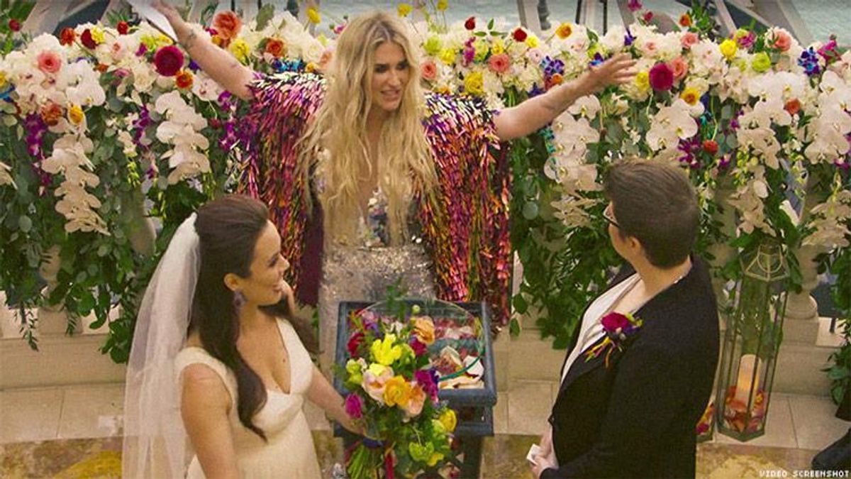 We Want Kesha to Officiate Every Same-Sex Wedding From Now On