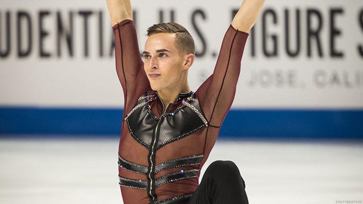 We're So Ready to Watch Adam Rippon Slay 'Dancing with the Stars'