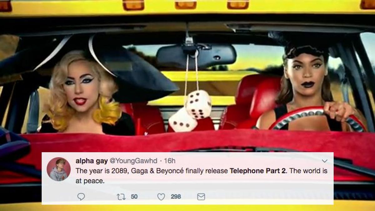 The World Is STILL Waiting for Gaga & Beyoncé to Release Part 2 of 'Telephone'