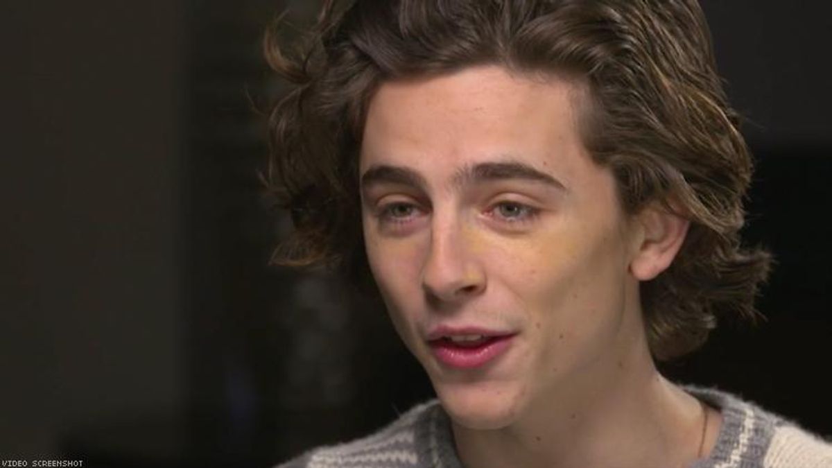 Timothée Chalamet Just Donated His Salary from Woody Allen Film to Charity