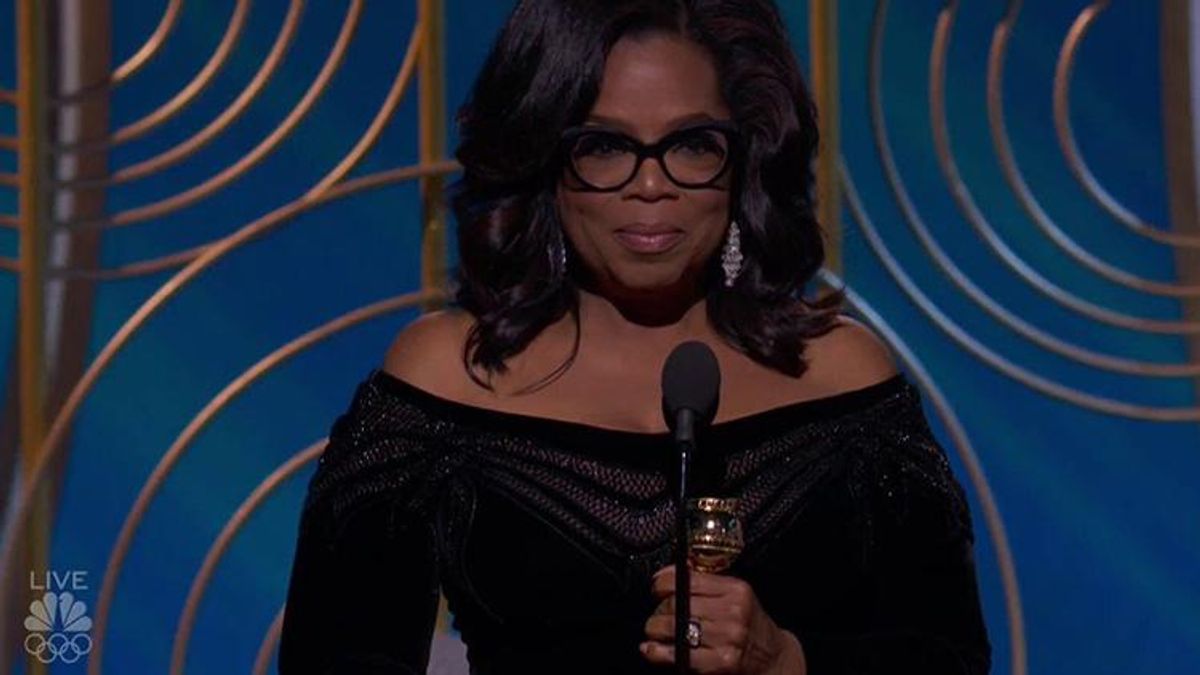 Oprah Gave Us Hope and Brought the House Down at the Golden Globes