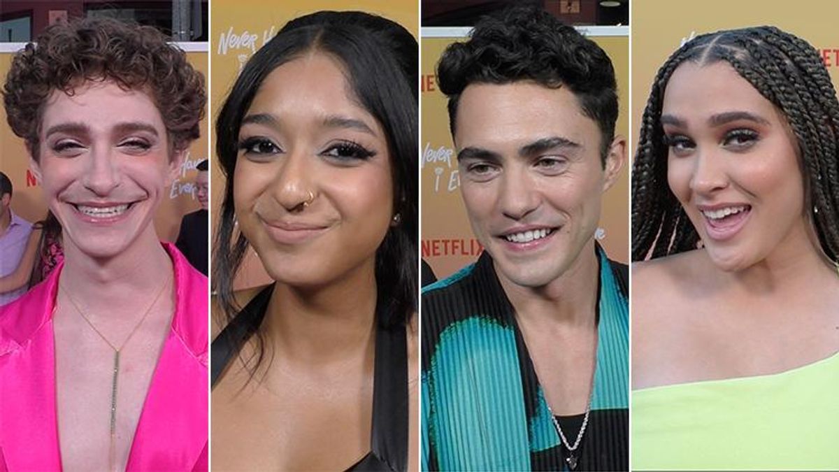 The Cast of Never Have I Ever Hit The Red Carpet To Tease Season 3 