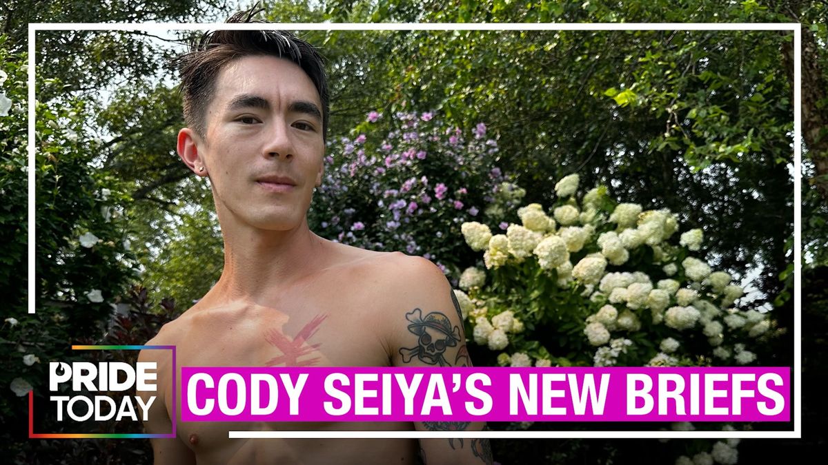 Adult star Cody Seiya's new briefs will poke your eye out