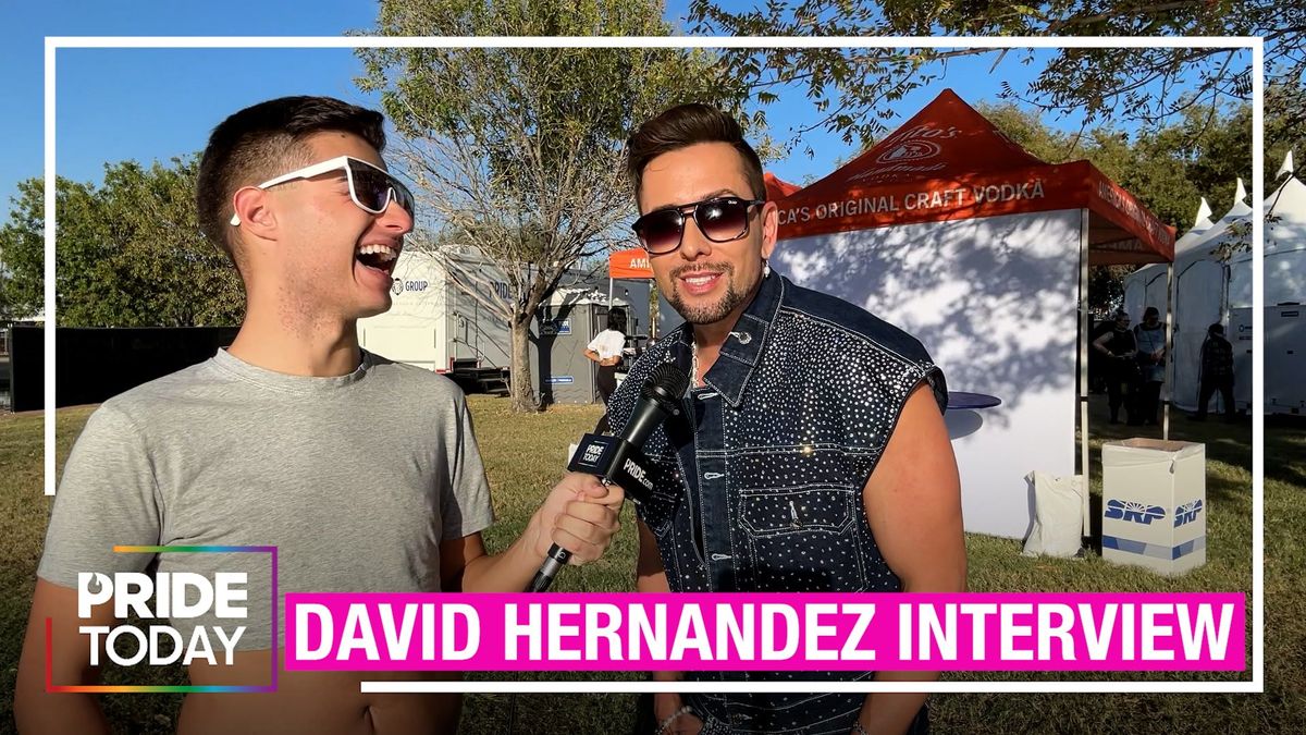 Meet David Hernandez — the 'hung AF' singer who wants his fans to 'lust all they want'