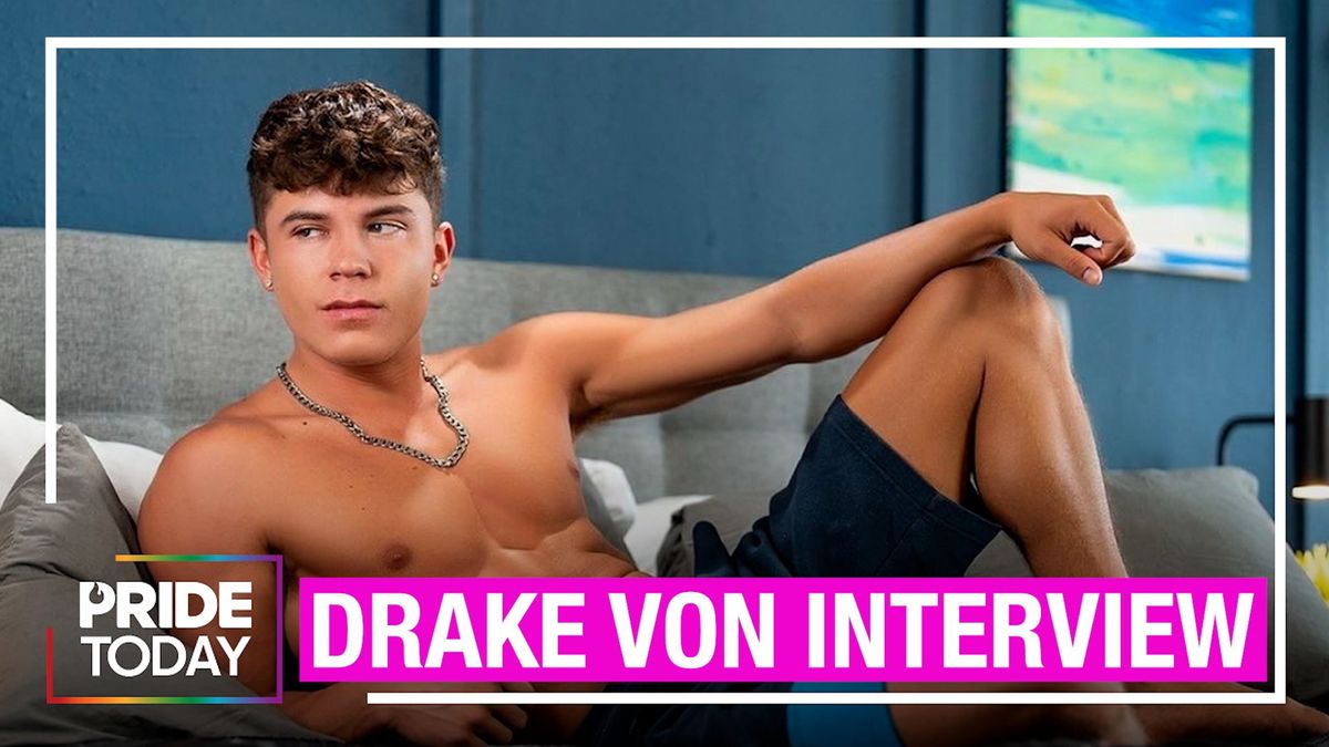 Adult star Drake Von teases the spicy content he's filming as a Men.com model (exclusive)