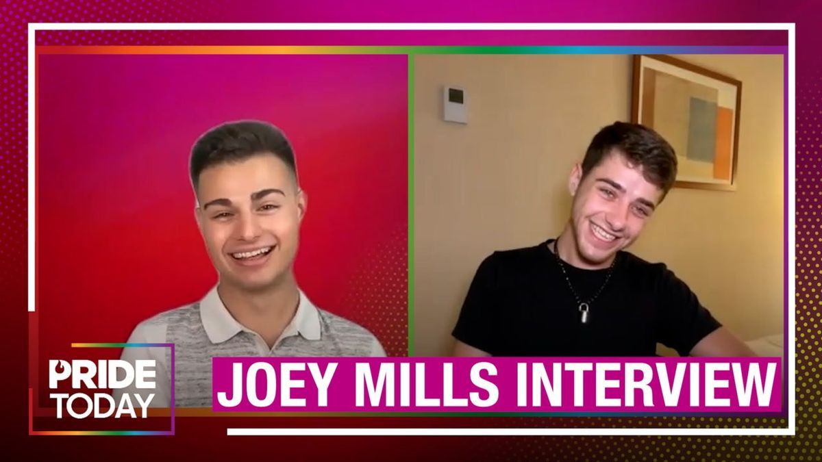 Adult star Joey Mills says he was 'excited' to top Drake Von in spicy new film