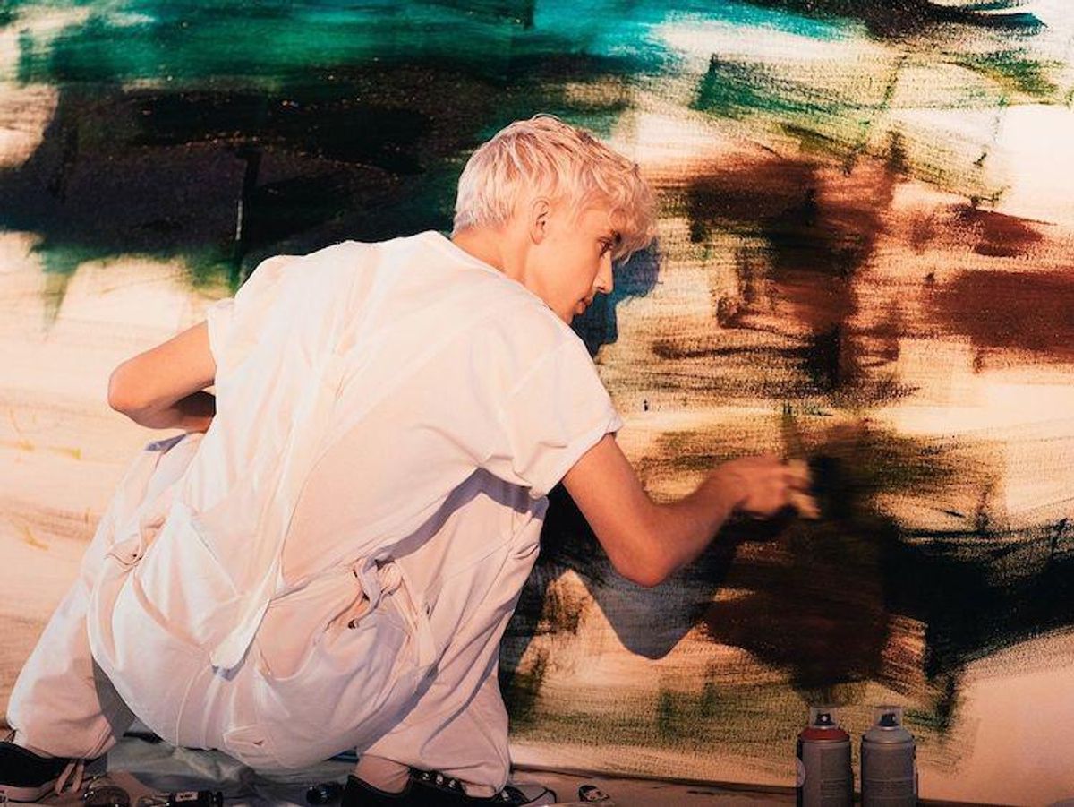 Troye Sivan Auctions Off Bloom-Inspired Paintings for Charity