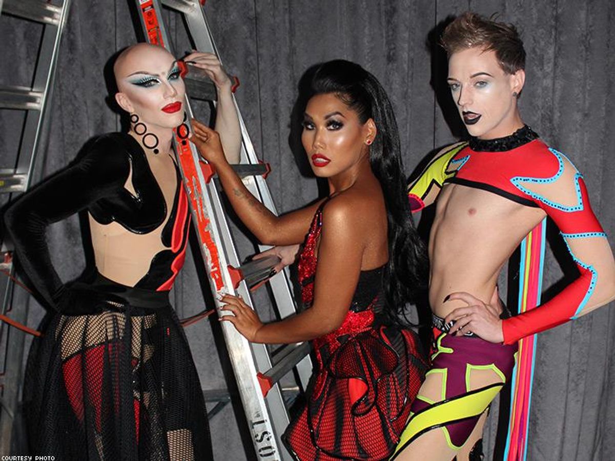 Laganja Estranja and Gia Gunn STUN at the Marco Marco Fashion Show