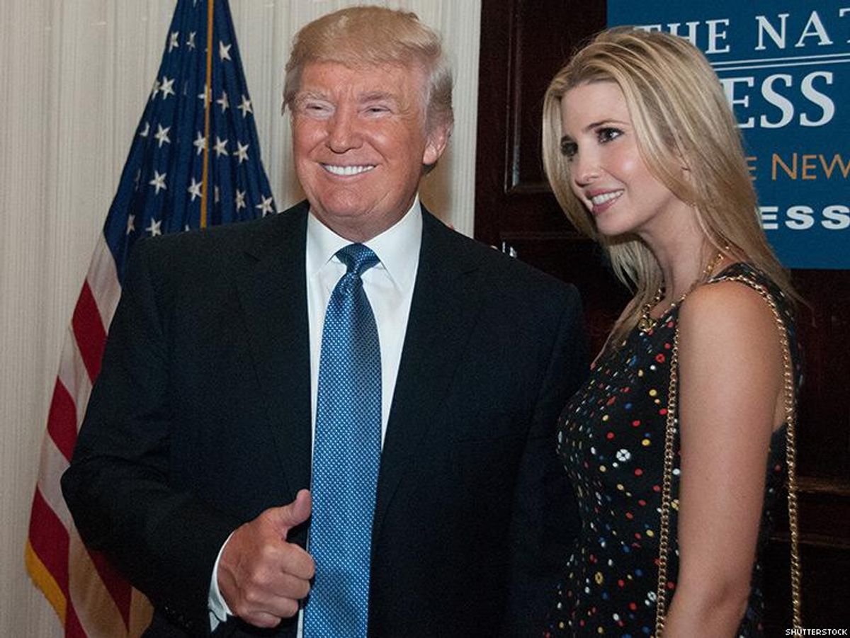 Trump Likes It When Ivanka Calls Him 'Daddy' and We Feel Attacked