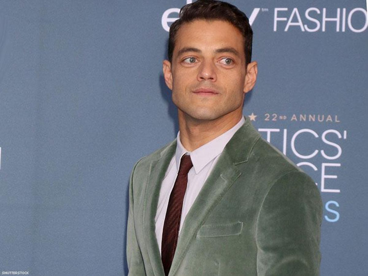 Rami Malek Is the Spitting Image of Freddie Mercury in 'Bohemian Rhapsody' Biopic 