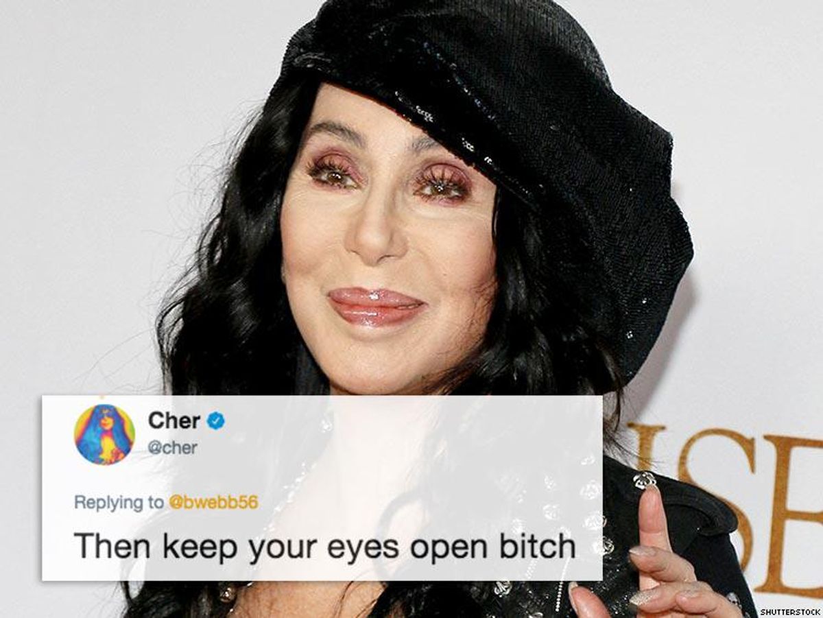 Cher Clapped Back at This Heckler So Hard We Got Whiplash