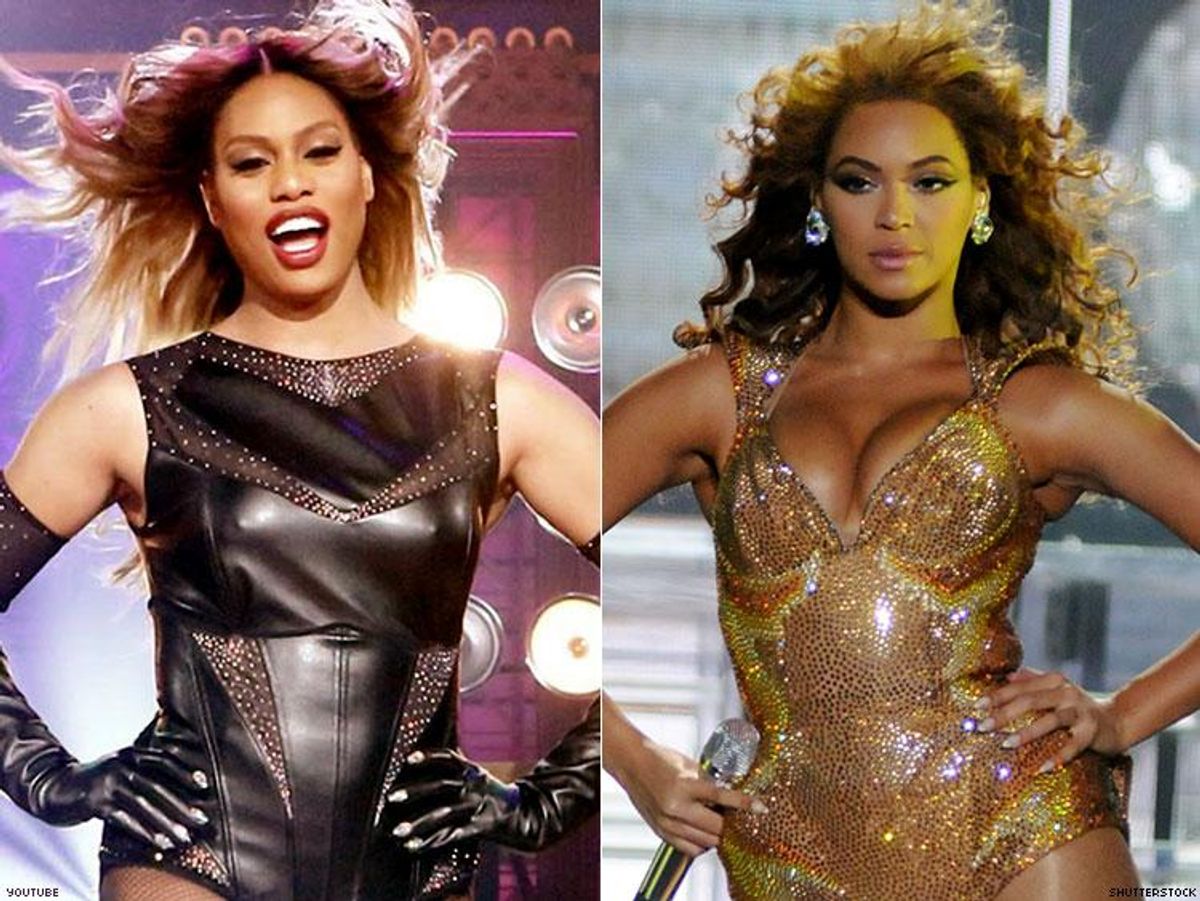 Laverne Cox Is Working with Beyoncé on a New Project and People Are Freaking Out