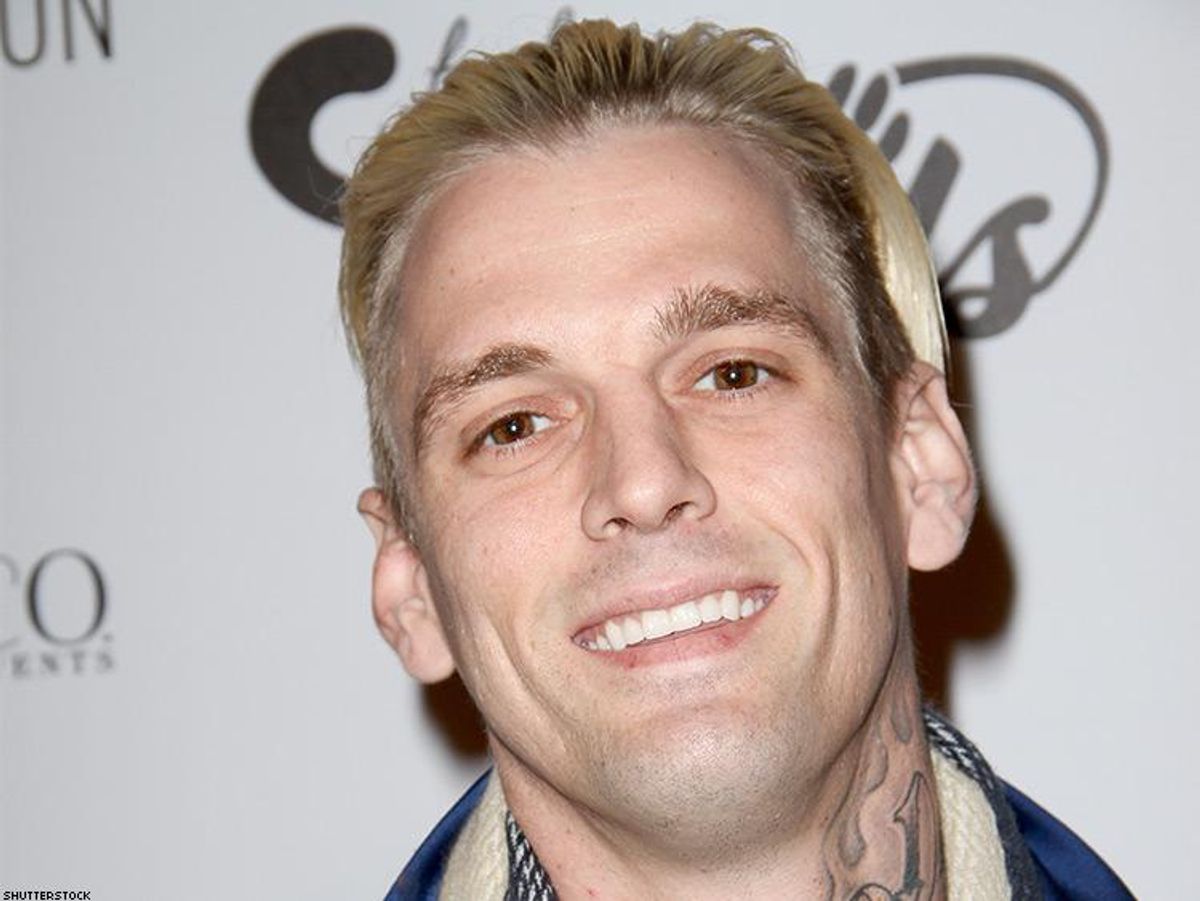 Aaron Carter Breaks Down in Gay Club, Wants to Be on 'Will & Grace' Reboot