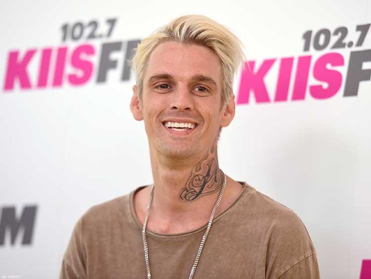 Singer Aaron Carter Comes Out as Bisexual on Twitter