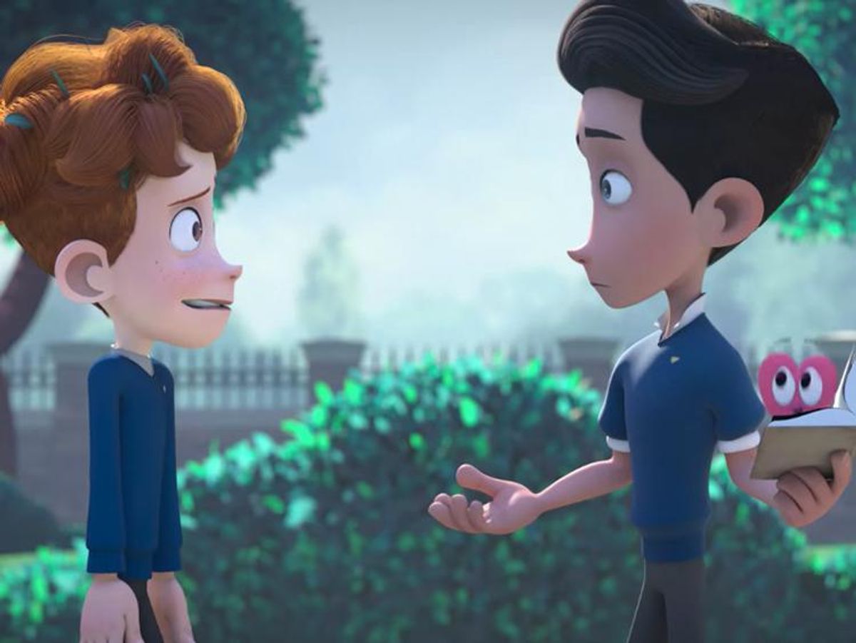 A Boy's Heart Pops Out of His Chest to Pursue His Crush in Touching Animated Short Film