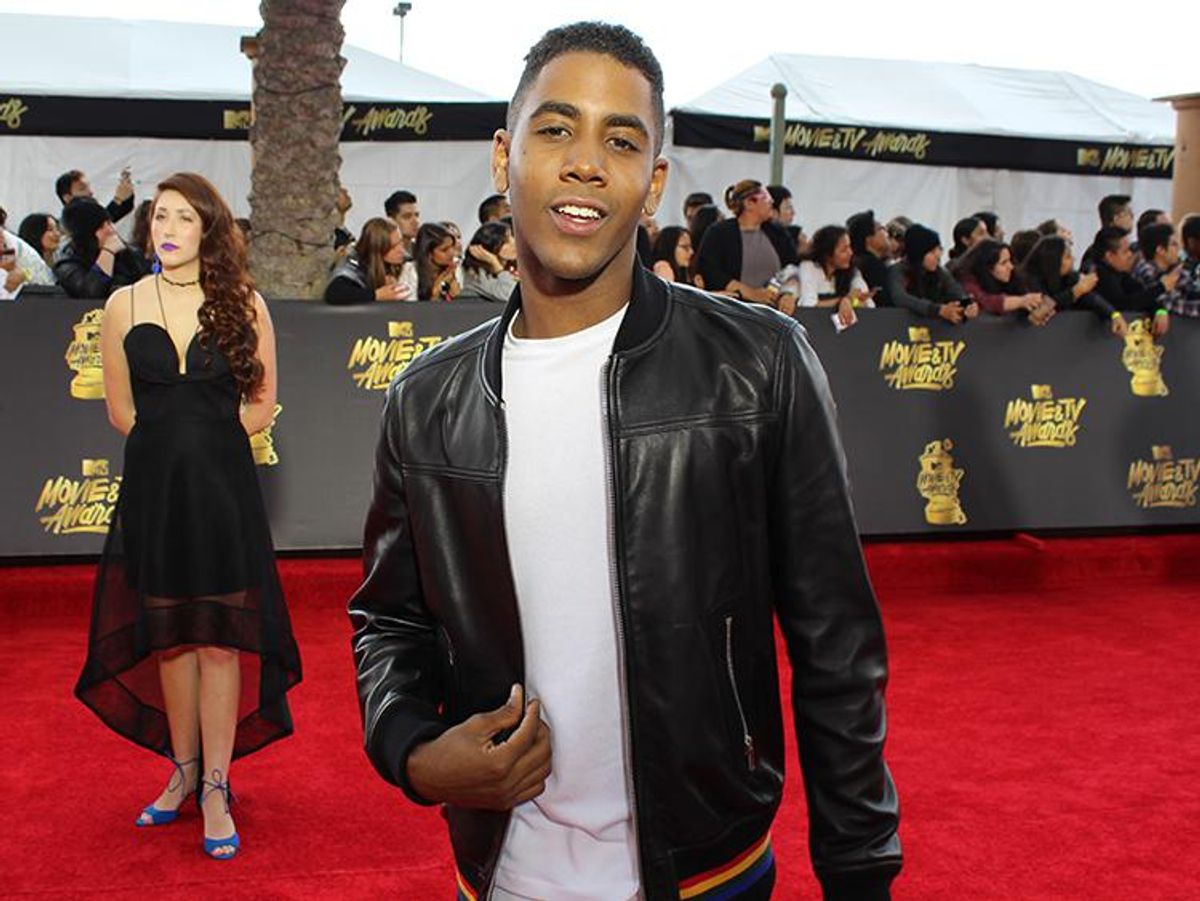 'Moonlight' Star & Best Kiss Winner Jharrel Jerome Is a Fan of Diverse Hollywood Stories