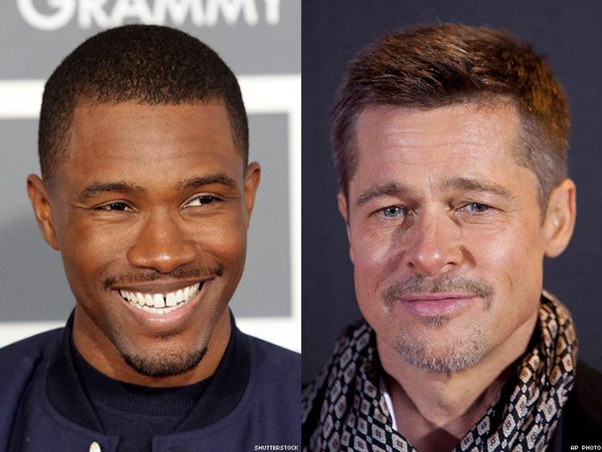 Brad Pitt Is as Big of a Frank Ocean Fan as We Are