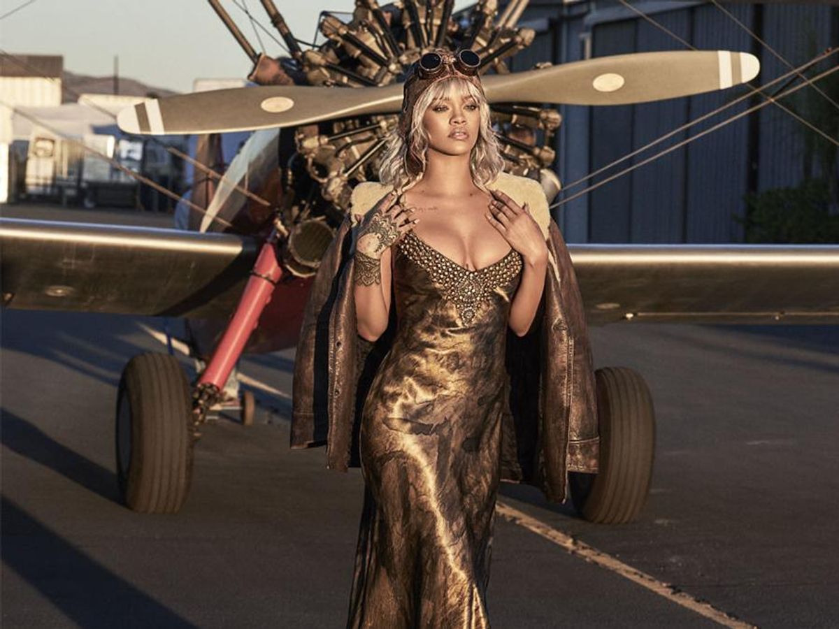 We're LIVING for Rihanna's Amelia Earhart-Inspired Harper's Bazaar Photo Shoot