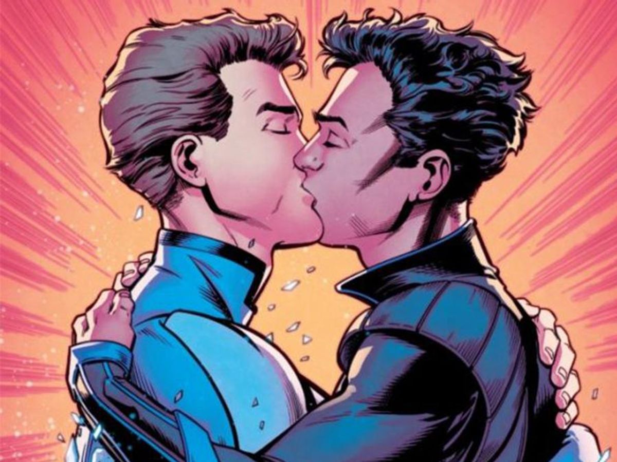 X-Men's Iceman FINALLY Gets to Kiss His Boyfriend