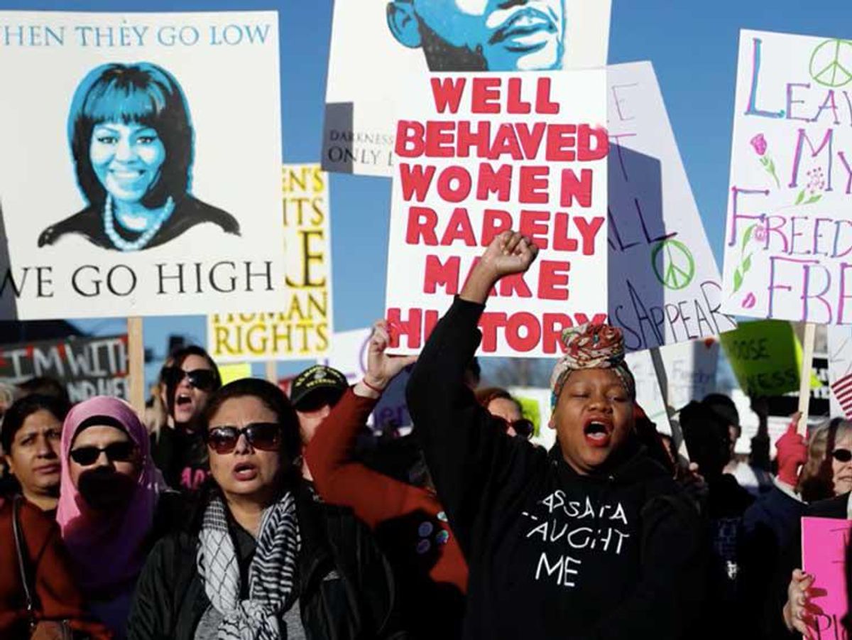 These Images from the Women's Marches Around the World Have Us Choked Up 