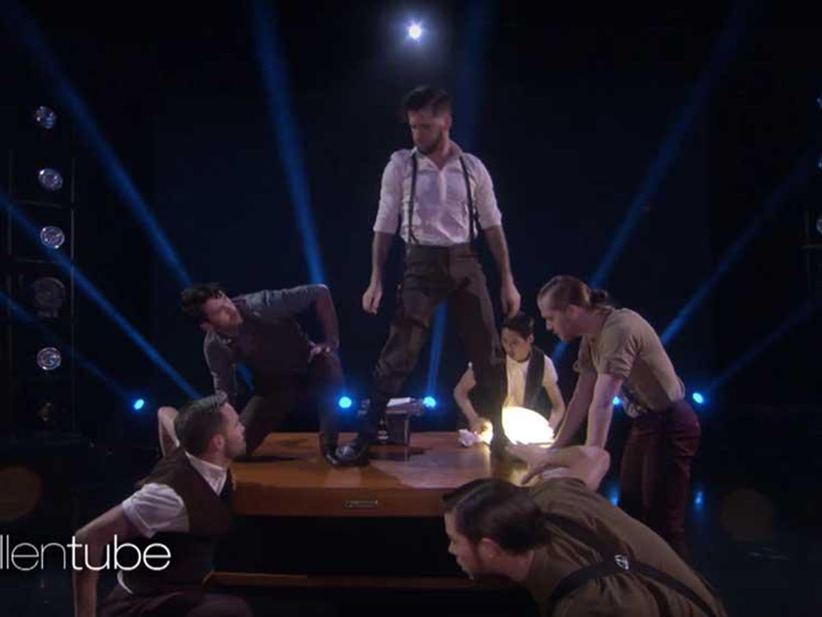 Out Choreographer Travis Wall and Shaping Sound Slay on Ellen 