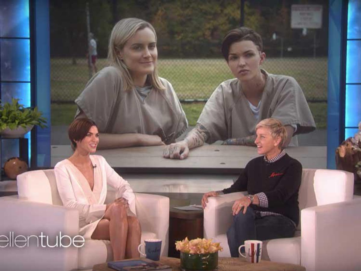 Ruby Rose Is Beyond Charming in Her First Appearance with Ellen DeGeneres