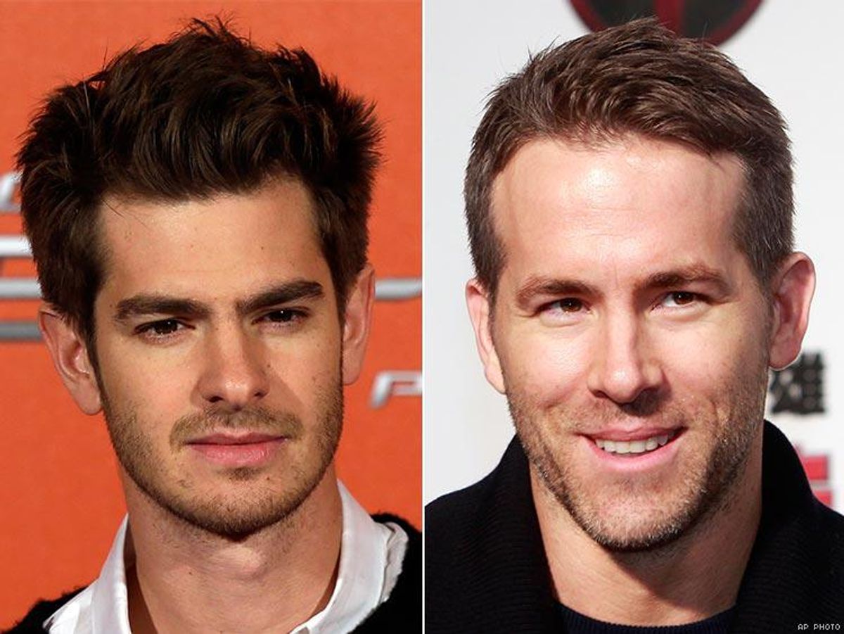 Yes, Ryan Reynolds & Andrew Garfield Kissed Last Night