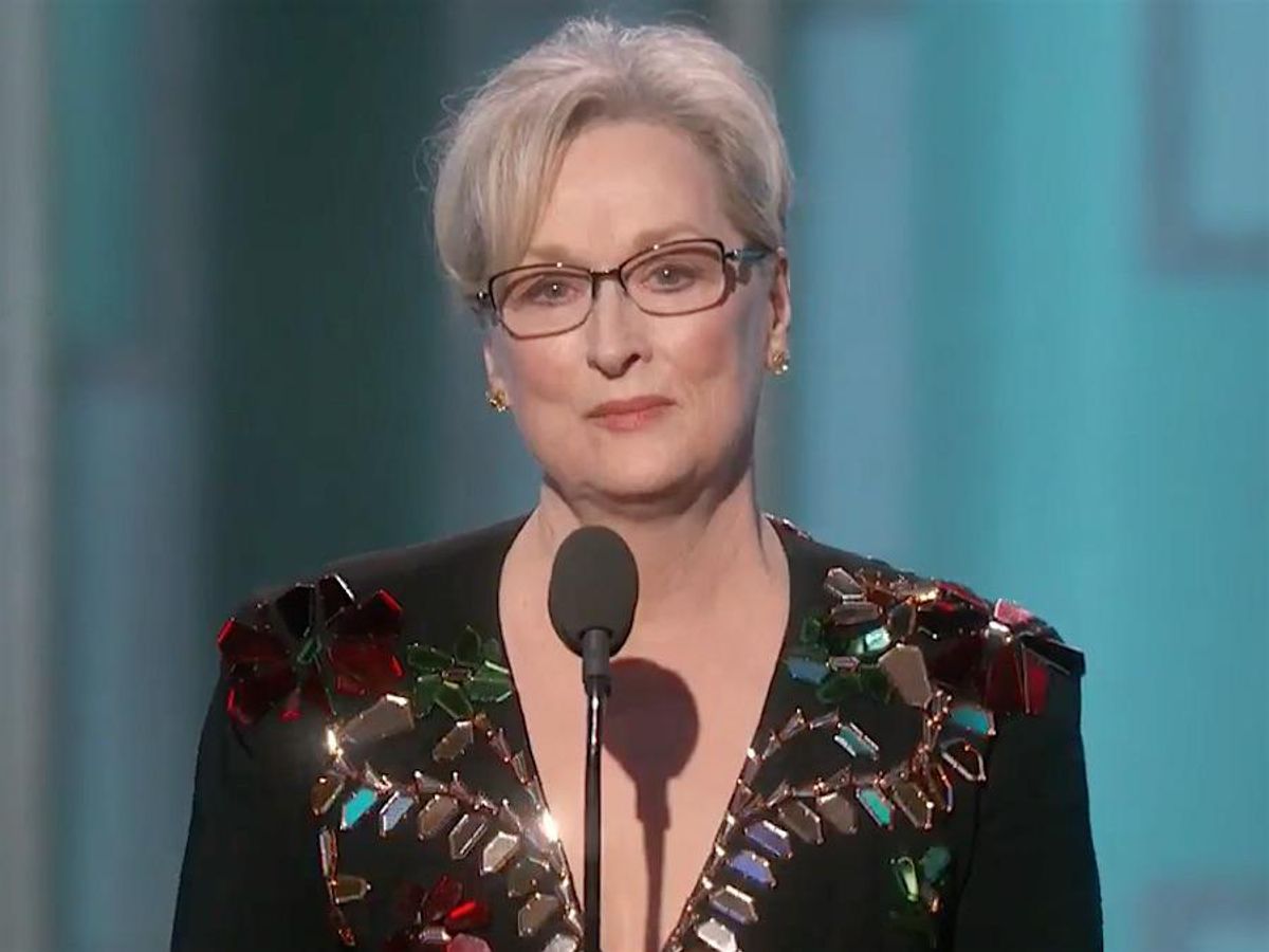 Meryl Streep Comes For Trump In Powerful Golden Globes Speech