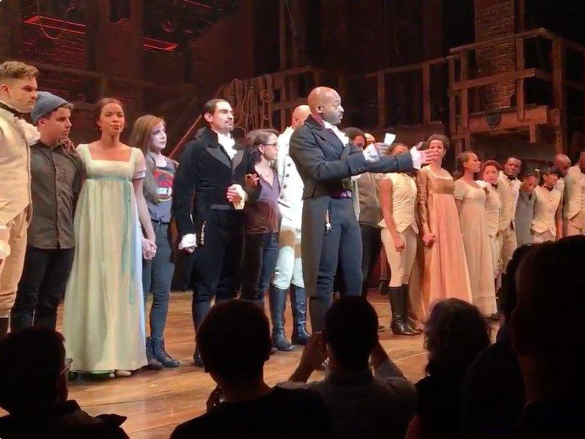 Hamilton Cast Speaks for Us All When Delivering a Plea to Mike Pence on Behalf of Humanity 