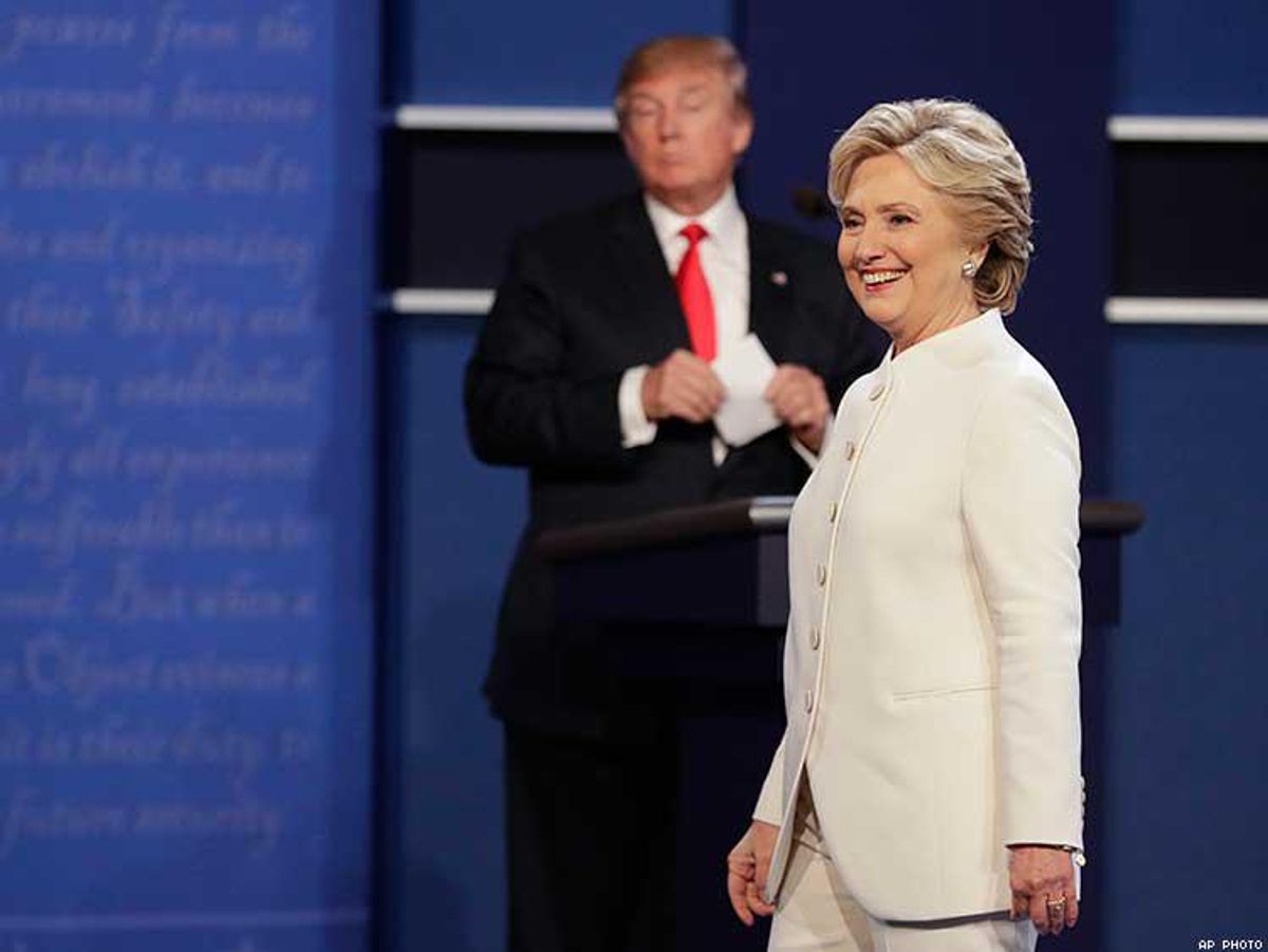 12 Times Hillary Clinton Stood Her Ground at the Third Presidential Debate