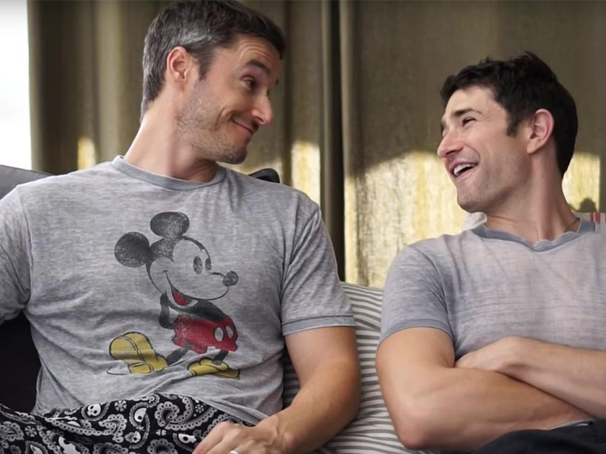 This Vlog Video Proves Matt Dallas and Blue Hamilton Are Relationship Goals AF