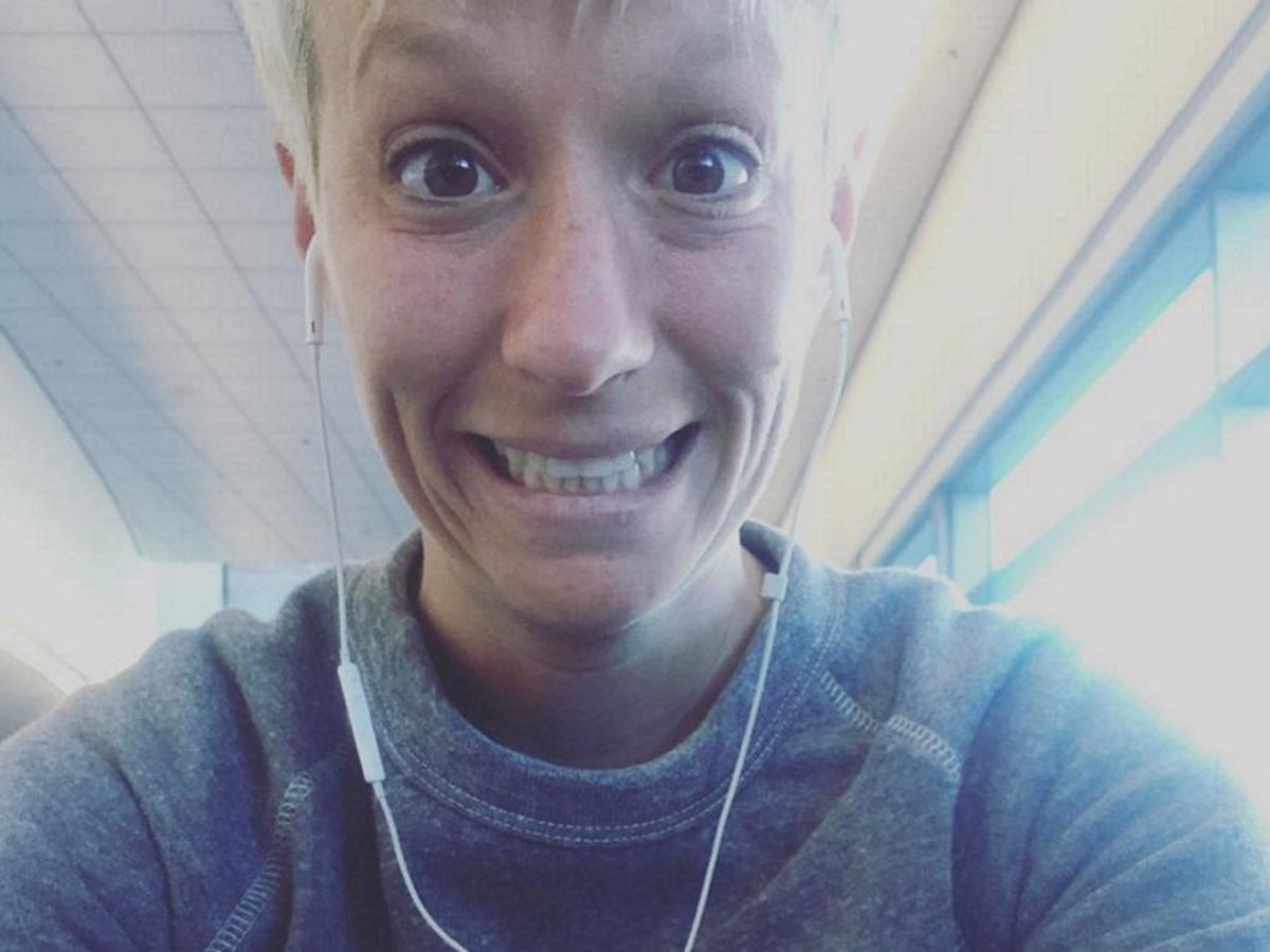 Olympic Badass Megan Rapinoe's Goofy Faces Are Everything