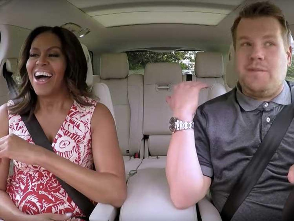 #FLOTUSCarpool Karaoke Has Us Missing First Lady Michelle Obama Already